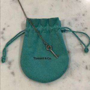 Tiffany & Co. key necklace